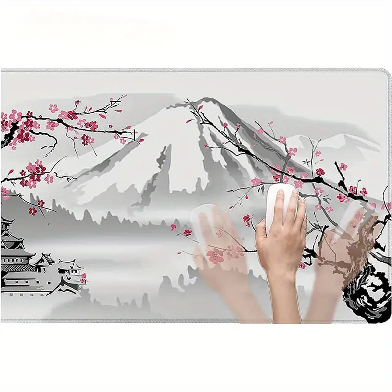 Cherry Blossom Non-Slip Mouse Pad